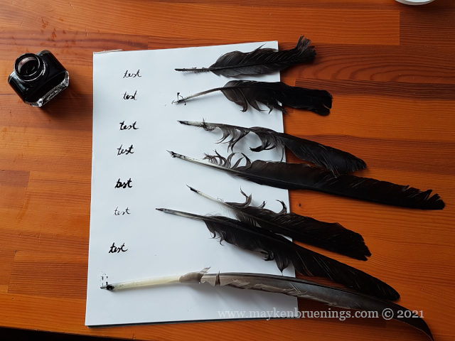 How to make a Feather Quill Pen
